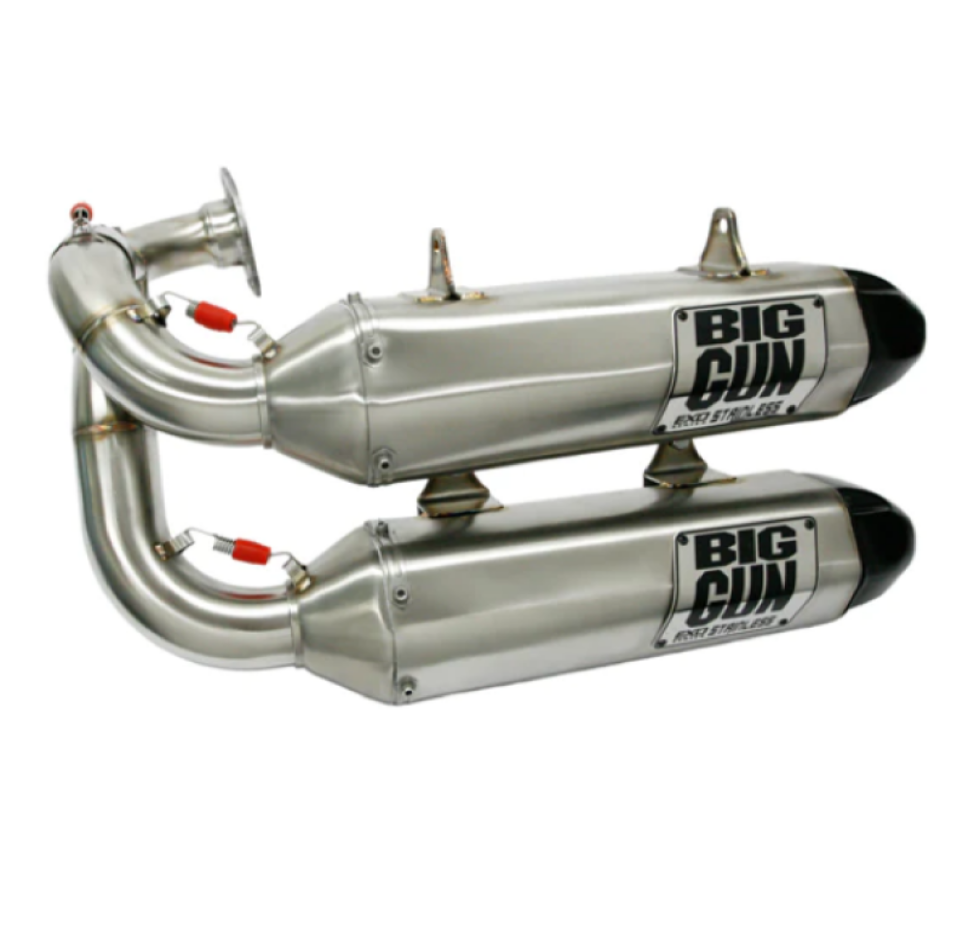 Picture of Big Gun 19-22 Honda TALON 1000R-X EXO Stainless Dual Slip On Exhaust