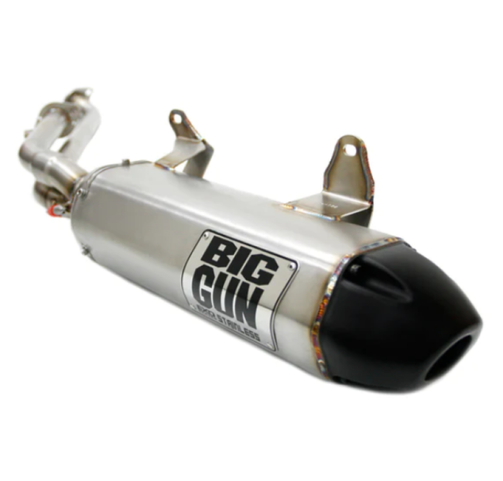 Picture of Big Gun 15-23 Kawasaki BRUTE FORCE 750 IRS EXO Stainless Slip On Exhaust