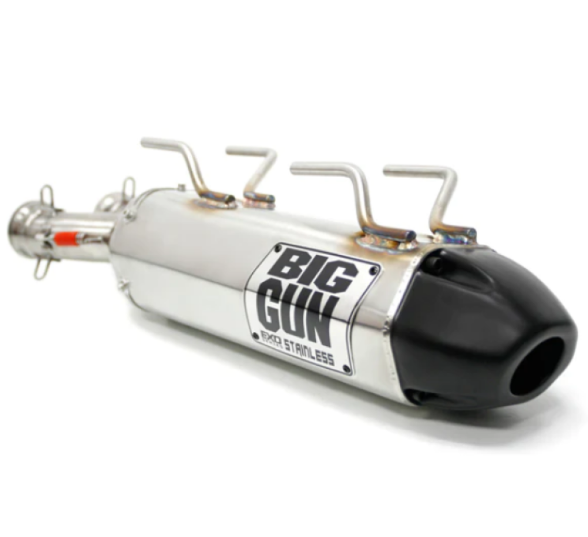 Picture of Big Gun 12-14 Arctic Cat WILDCAT 1000i H-O--4-X EXO Stainless Slip On Exhaust