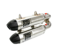 Picture of Big Gun 16-21 Polaris RZR XP TURBO-S EXO Stainless Dual Slip On Exhaust