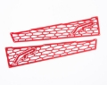Picture of Agency Power Aluminum Side Vent Covers Red Polaris RZR 1000 RZR XP Turbo 14-18