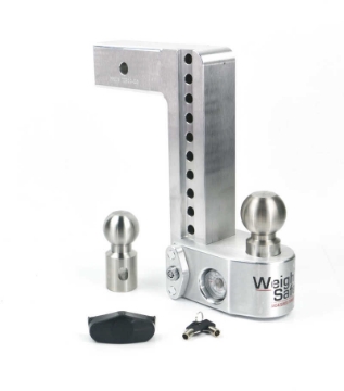 Picture of Weigh Safe 10in Drop Hitch w-Built-in Scale & 2-5in Shank 10K-18-5K GTWR - Aluminum