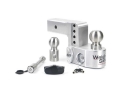 Picture of Weigh Safe 4in Drop Hitch w-Built-in Scale & 2-5in Shank 10K-18-5K GTWR w-WS05 - Aluminum