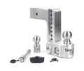 Picture of Weigh Safe 8in Drop Hitch w-Built-in Scale & 3in Shank 10K-21K GTWR w-WS05 - Aluminum