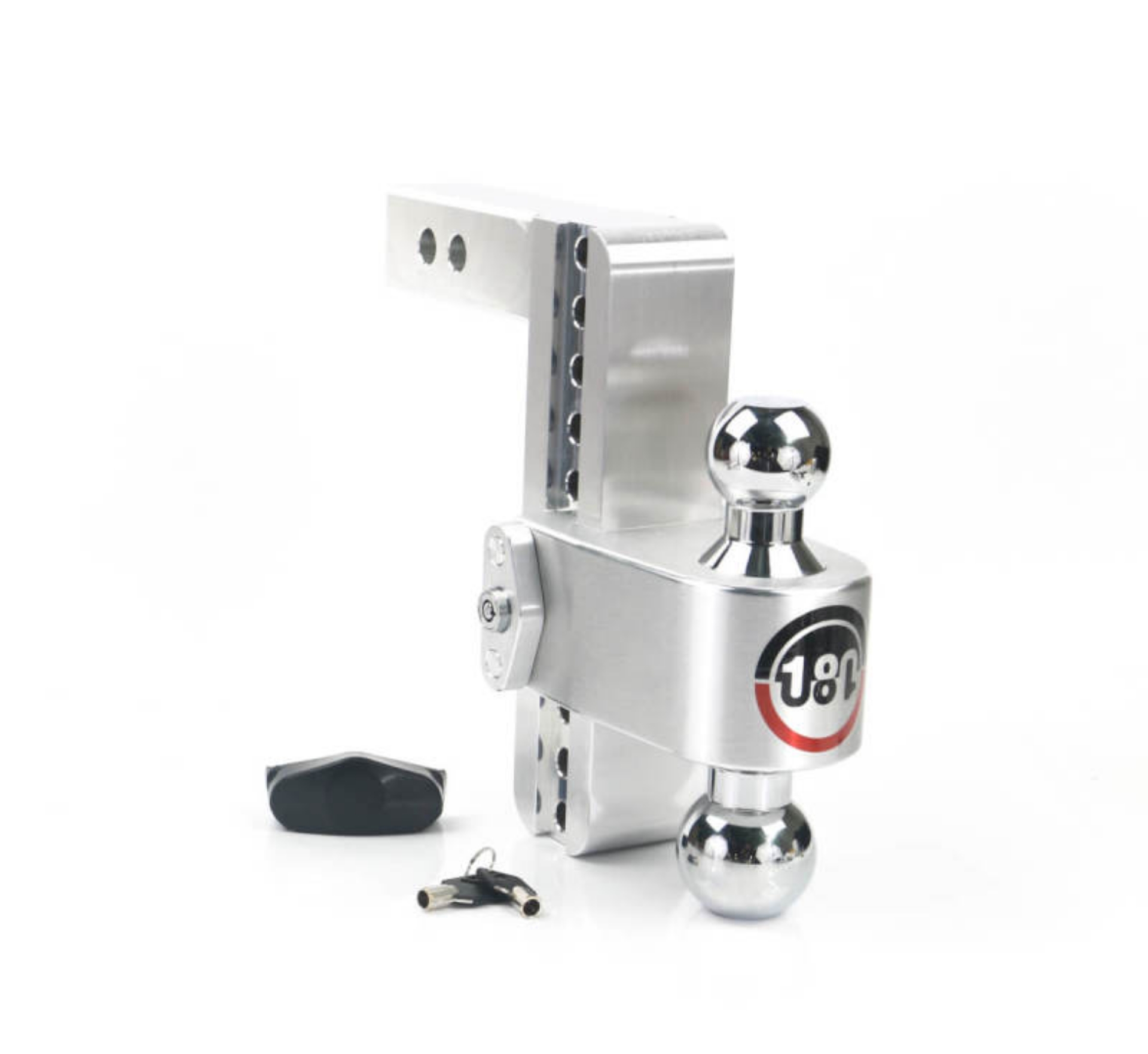 Picture of Weigh Safe 180 Hitch 8in Drop Hitch & 2in Shank 10K-12-5K GTWR - Aluminum