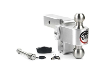 Picture of Weigh Safe 180 Hitch 4in Drop Hitch & 2-5in Shank 10K-18-5K GTWR w-WS05 - Aluminum