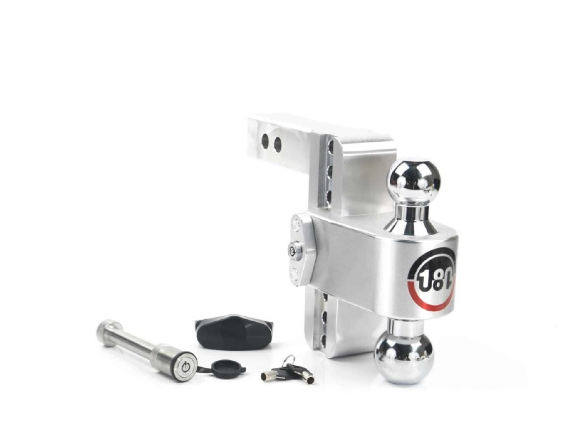 Picture of Weigh Safe 180 Hitch 6in Drop Hitch & 2in Shank 10K-12-5K GTWR w-WS05 - Aluminum