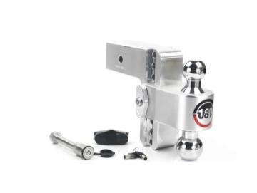 Picture of Weigh Safe 180 Hitch 6in Drop Hitch & 3in Shank 10K-21K GTWR w-WS05 - Aluminum