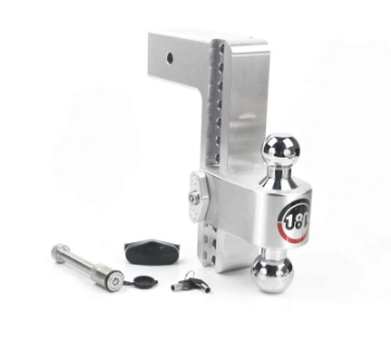 Picture of Weigh Safe 180 Hitch 10in Drop Hitch & 3in Shank 10K-21K GTWR w-WS05 - Aluminum