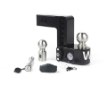 Picture of Weigh Safe 6in Drop Hitch w-Built-in Scale & 2-5in Shank 8K-18-5K GTWR w-WS05 - Black Cerakote