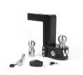 Picture of Weigh Safe 8in Drop Hitch w-Built-in Scale & 2in Shank 8K-12-5K GTWR w-WS05 - Black Cerakote