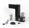 Picture of Weigh Safe 8in Drop Hitch w-Built-in Scale & 3in Shank 8K-21K GTWR w-WS05 - Black Cerakote