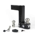 Picture of Weigh Safe 10in Drop Hitch w-Built-in Scale & 3in Shank 8K-21K GTWR w-WS05 - Black Cerakote