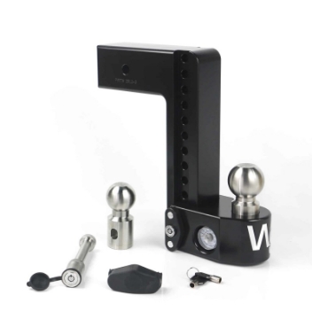 Picture of Weigh Safe 10in Drop Hitch w-Built-in Scale & 3in Shank 8K-21K GTWR w-WS05 - Black Cerakote