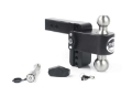 Picture of Weigh Safe 180 Hitch 4in Drop Hitch & 2in Shank 10K-12-5K GTWR w-WS05 - Black Cerakote