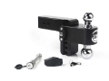 Picture of Weigh Safe 180 Hitch 4in Drop Hitch & 2-5in Shank 10K-18-5K GTWR w-WS05 - Black Cerakote