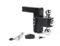 Picture of Weigh Safe 180 Hitch 6in Drop Hitch & 2in Shank 10K-12-5K GTWR w-WS05 - Black Cerakote
