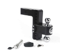Picture of Weigh Safe 180 Hitch 8in Drop Hitch & 2-5in Shank 10K-18-5K GTWR w-WS05 - Black Cerakote
