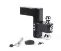 Picture of Weigh Safe 180 Hitch 8in Drop Hitch & 3in Shank 10K-21K GTWR w-WS05 - Black Cerakote