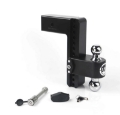 Picture of Weigh Safe 180 Hitch 10in Drop Hitch & 3in Shank 10K-21K GTWR w-WS05 - Black Cerakote