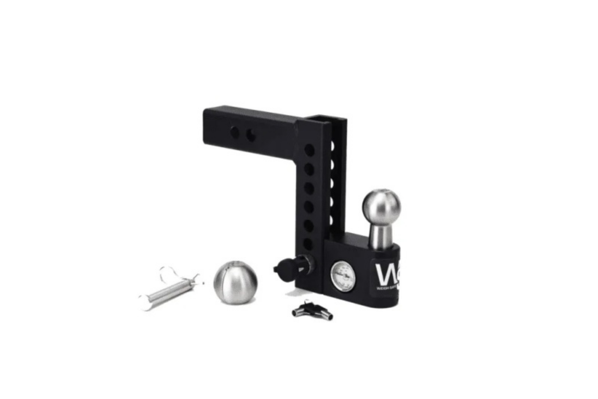 Picture of Weigh Safe Aero Hitch 4in Drop Hitch & 2in Shank 10K-12-5K GTWR w-WS05 - Steel