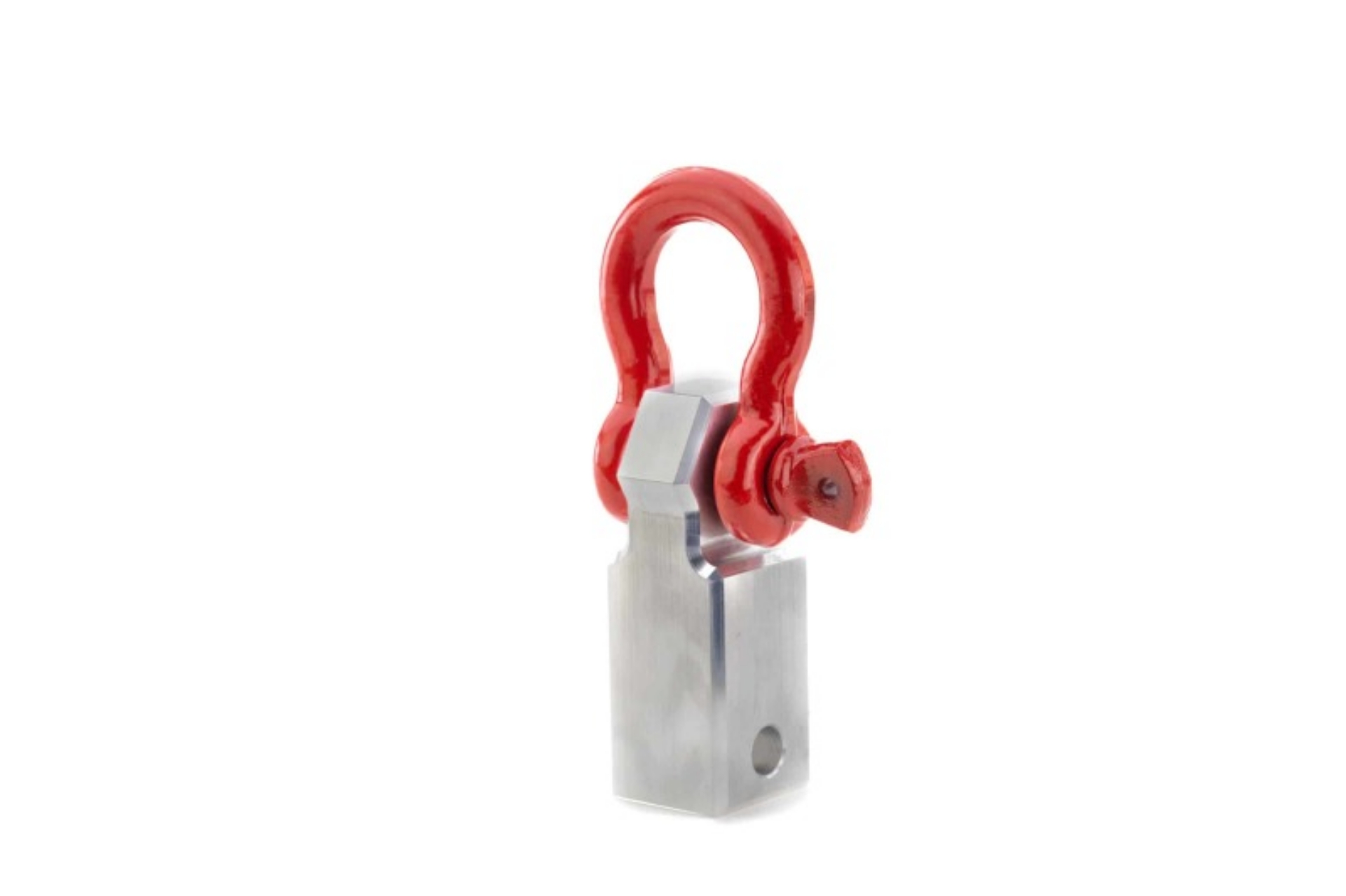 Picture of Weigh Safe Towing Recovery - Red Hard Shackle Hitch w-Aluminum Body