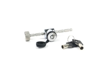 Picture of Weigh Safe Adjustable Coupler Latch Lock Can Be Keyed-Alike - Stainless Steel