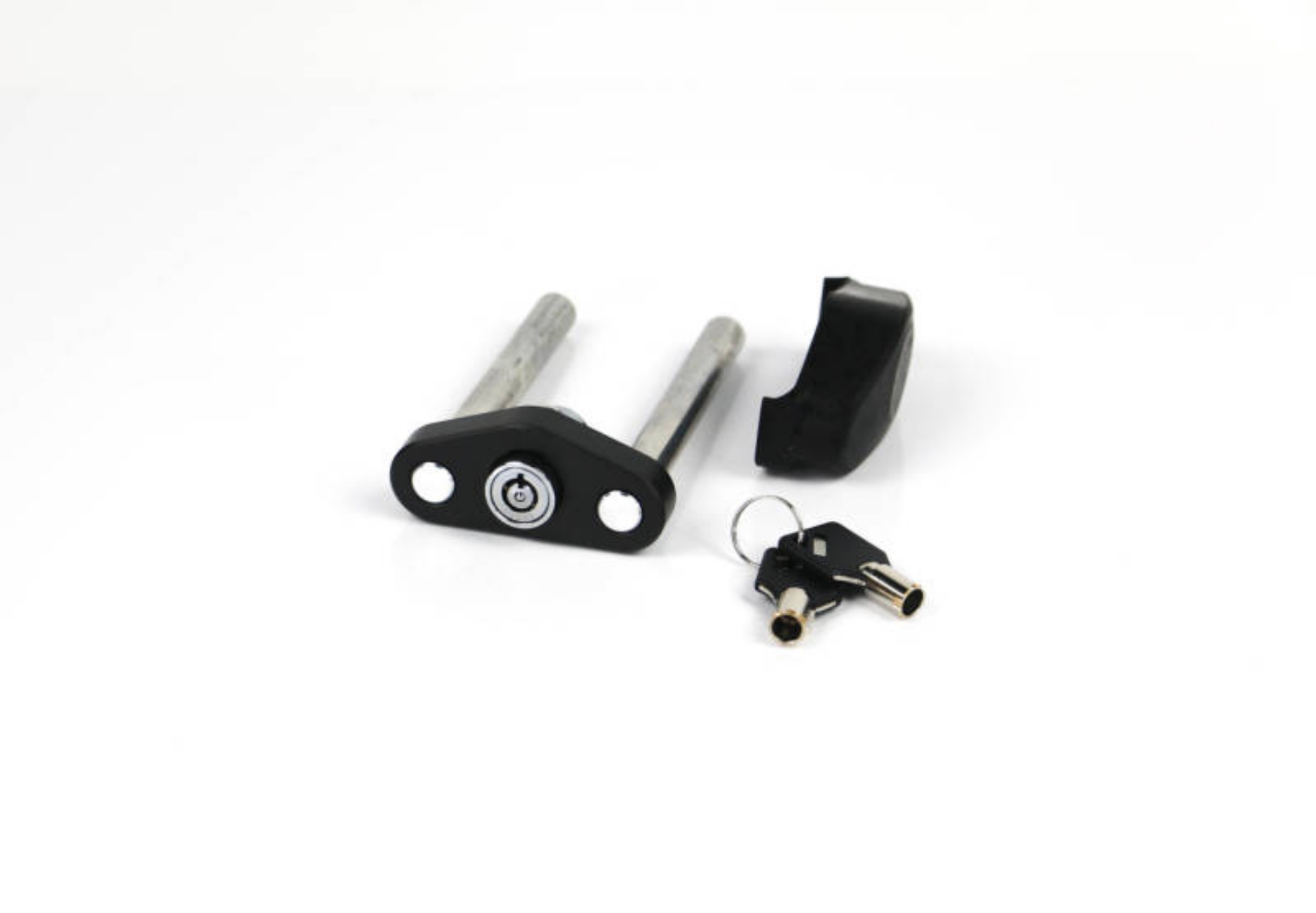 Picture of Weigh Safe Dual Pin Lock Plate Key Assembly for Cerakote Black Weigh Safe-180 Hitch - Black Cerakote