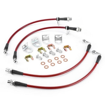 Picture of Power Stop 99-04 Jeep Grand Cherokee Front & Rear Stainless Steel Brake Hose Kit