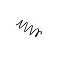 Picture of Bilstein 08-11 Mercedes-Benz C300 B3 OE Replacement Coil Spring - Front