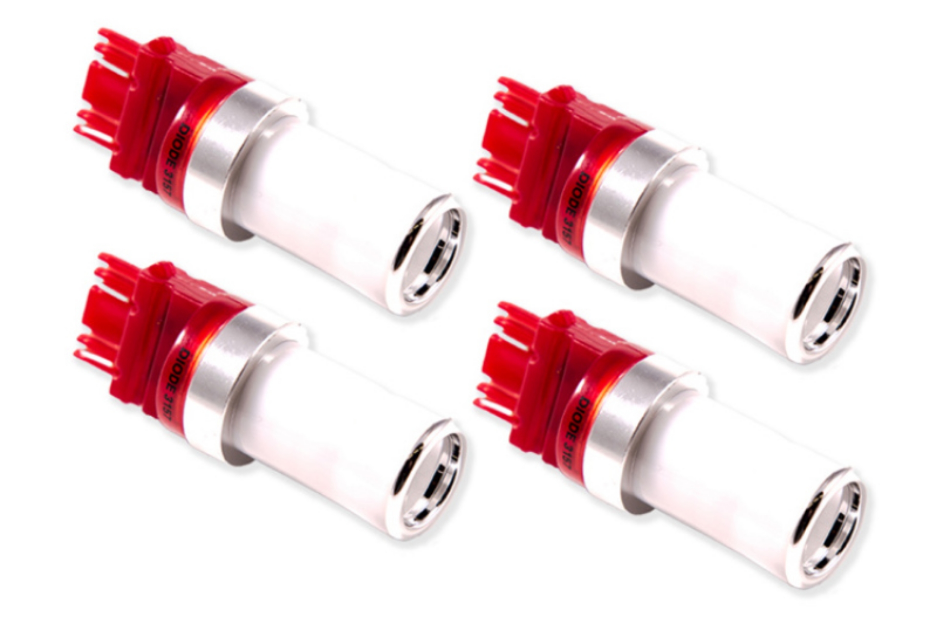 Picture of Diode Dynamics 07-13 GMC Sierra 1500 Rear Turn-Tail Light LED 3157 Bulb HP48 LED - Red Set of 4
