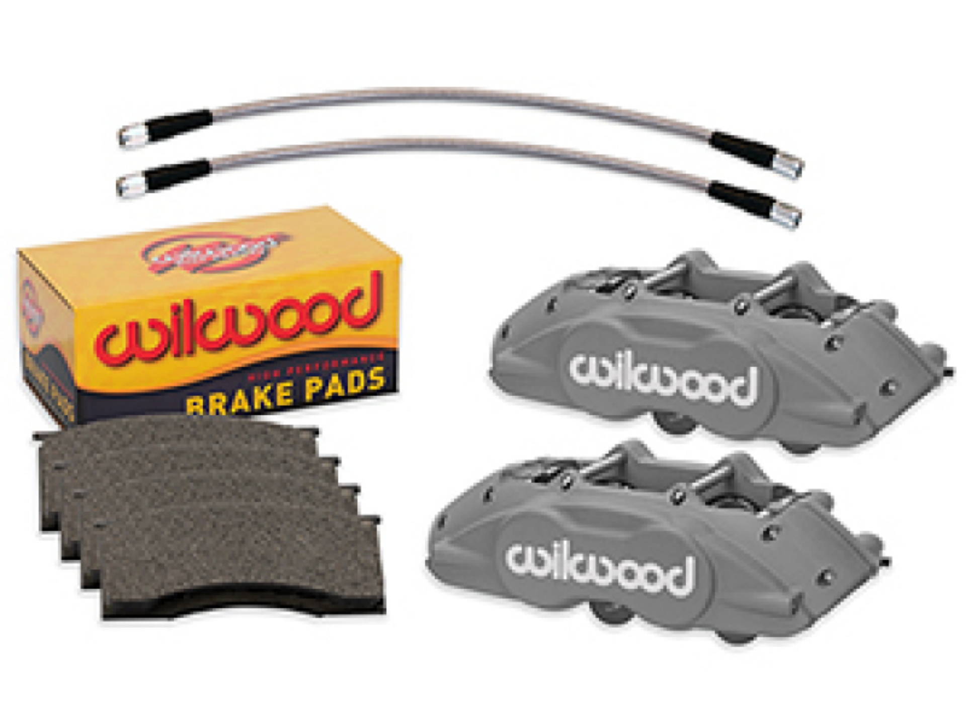 Picture of Wilwood 65-67 Ford Mustang D11 Calipers w- Pads & Lines - Anodized