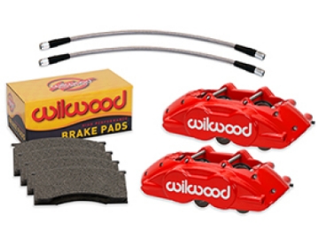 Picture of Wilwood 65-67 Ford Mustang D11 Calipers w-Pads and Lines - Red