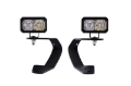 Picture of Diode Dynamics 10-21 Toyota 4Runner Stage Series 2in LED Ditch Light Kit - Pro White Combo