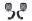Picture of Diode Dynamics 10-21 Toyota 4Runner SS3 LED Ditch Light Kit - Pro White Combo