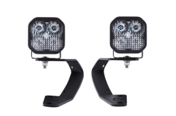 Picture of Diode Dynamics 10-21 Toyota 4Runner SS3 LED Ditch Light Kit Sport - White Combo
