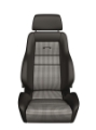 Picture of Recaro Classic LS Seat - Black Leather-Pepita Fabric