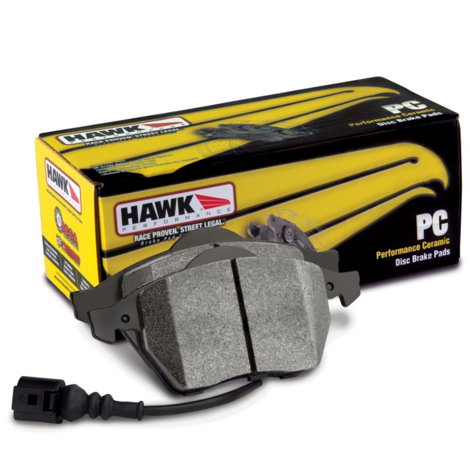 Picture of Hawk 03-05 WRX D1004 Performance Ceramic Street Rear Brake Pads