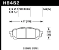 Picture of Hawk 03-05 WRX D1004 Performance Ceramic Street Rear Brake Pads