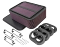 Picture of K&N Custom Racing Assembly Generation 2 Carbon Fiber Air Box - Large w- 2-50in Air Horn