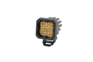 Picture of Diode Dynamics Stage Series C1 LED Pod Pro - Yellow Flood Standard ABL Each