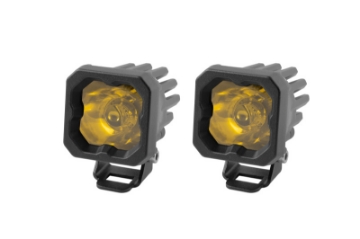 Picture of Diode Dynamics Stage Series C1 LED Pod Sport - Yellow Spot Standard ABL Pair