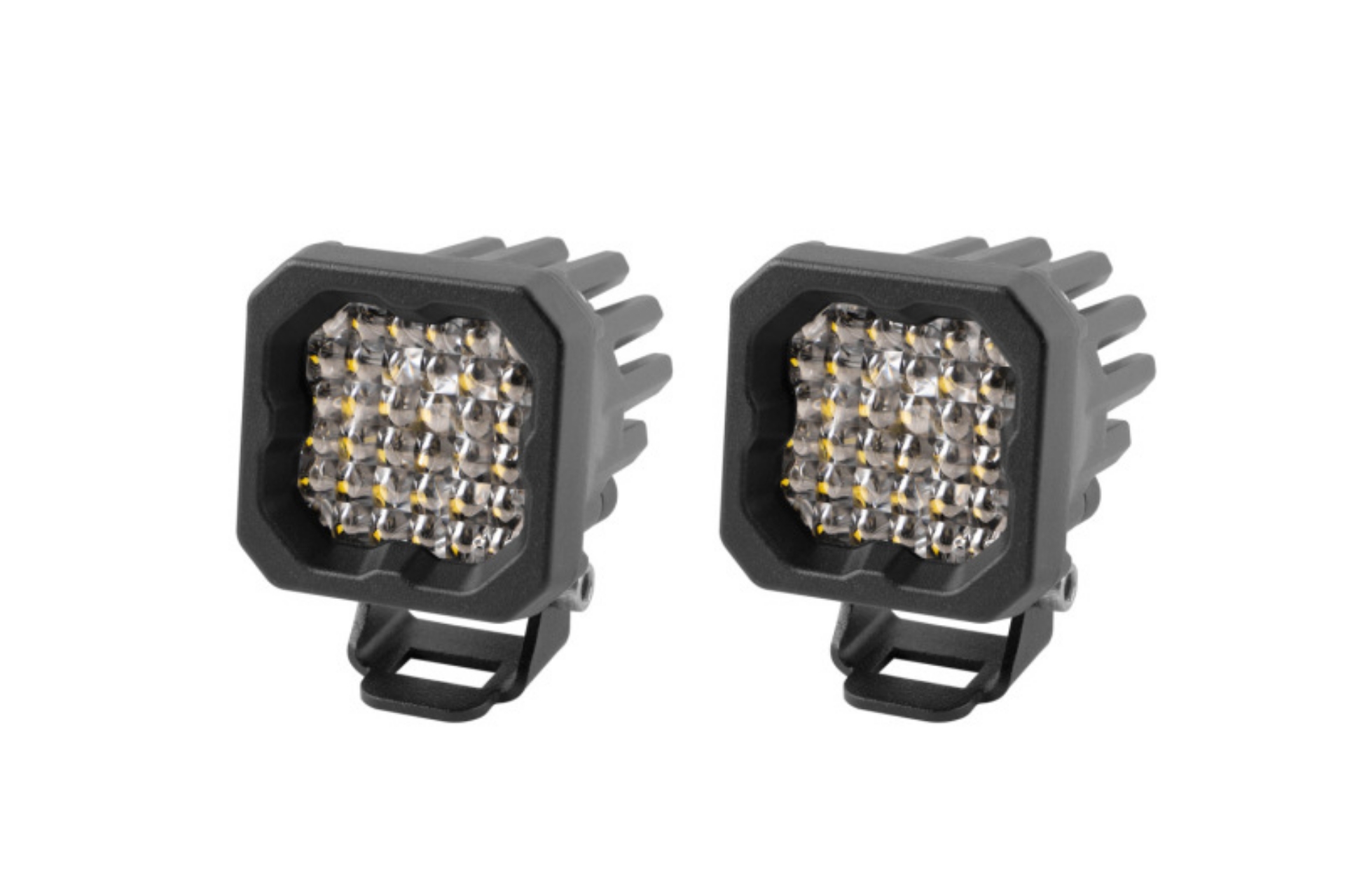 Picture of Diode Dynamics Stage Series C1 LED Pod Sport - White Flood Standard RBL Pair