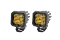 Picture of Diode Dynamics Stage Series C1 LED Pod Sport - Yellow Wide Standard ABL Pair