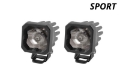 Picture of Diode Dynamics Stage Series C1 LED Pod Sport - White Wide Standard WBL Pair
