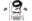 Picture of Diode Dynamics 10-21 Toyota 4Runner Stage Series Reverse Light Kit C2 Pro
