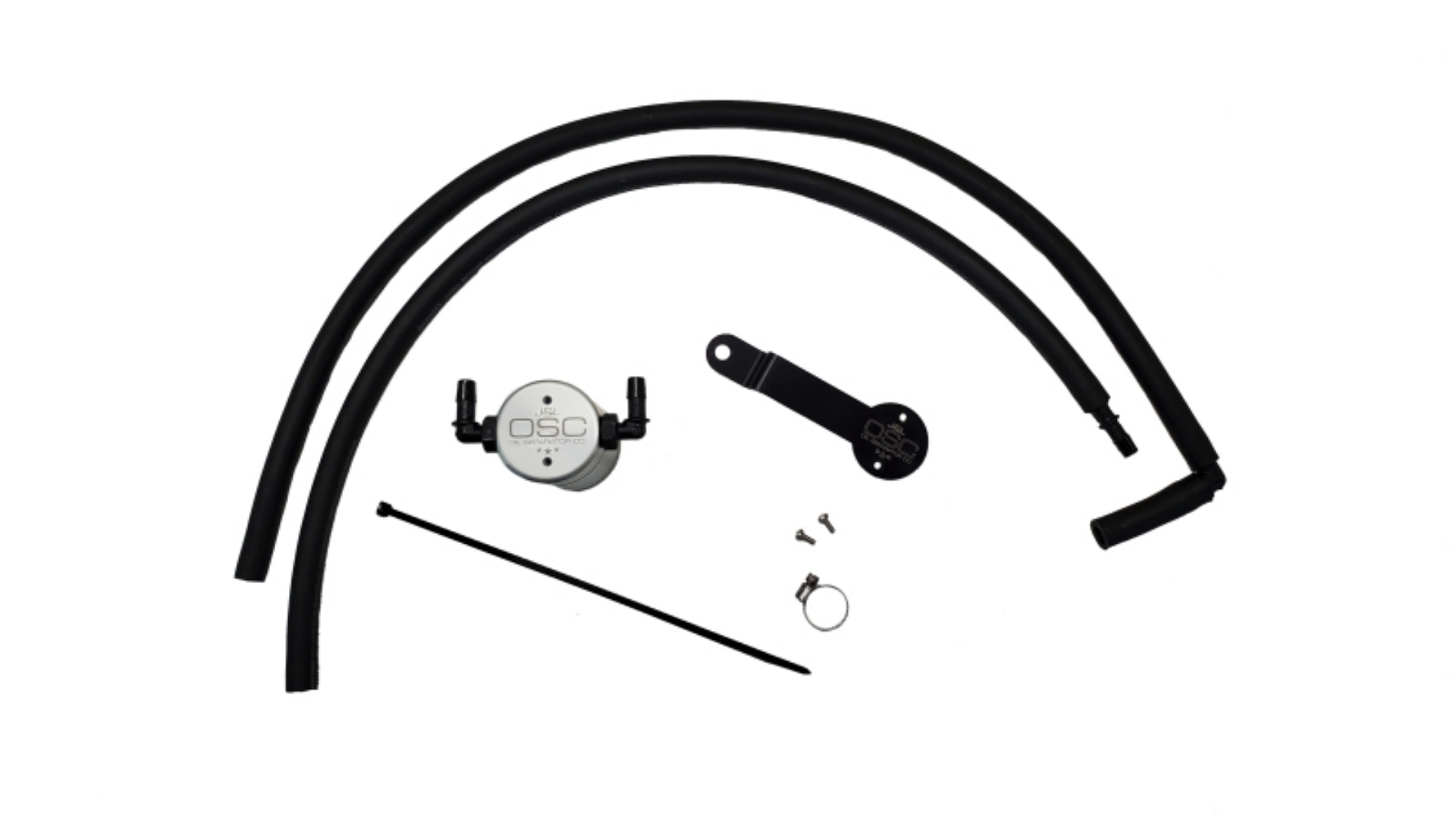 Picture of J&L 20-25 Hyundai Palisade - Kia Telluride 3-8L Oil Separator 3-0 Passenger Side - Clear Anodize