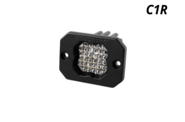 Picture of Diode Dynamics Stage Series C1R - White Flood Flush Mount LED Pod one