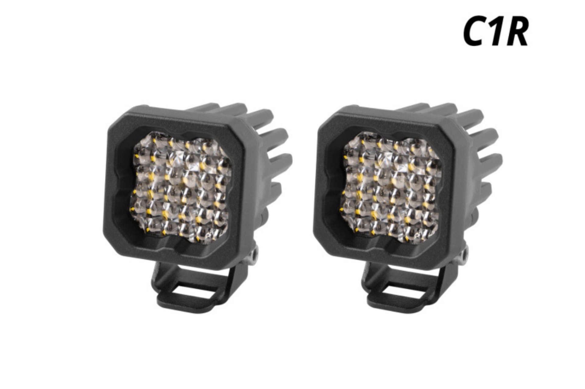 Picture of Diode Dynamics Stage Series C1R - White Flood Standard LED Pod Pair