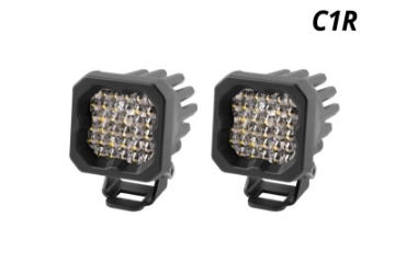 Picture of Diode Dynamics Stage Series C1R - White Flood Standard LED Pod Pair